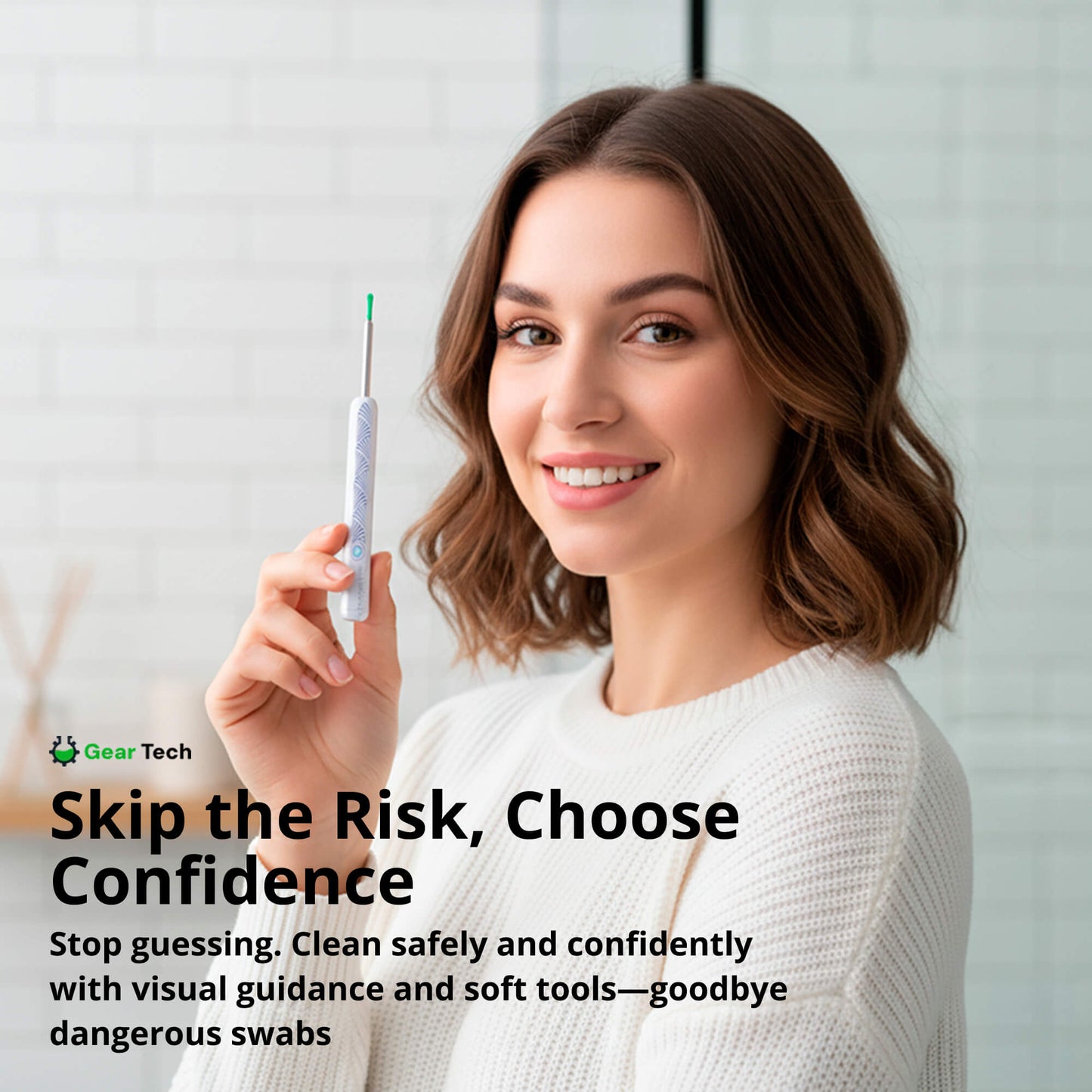EarScope Pro Ear Wax Removal Kit | High-Resolution Camera & LED Lights for Safe Home Use