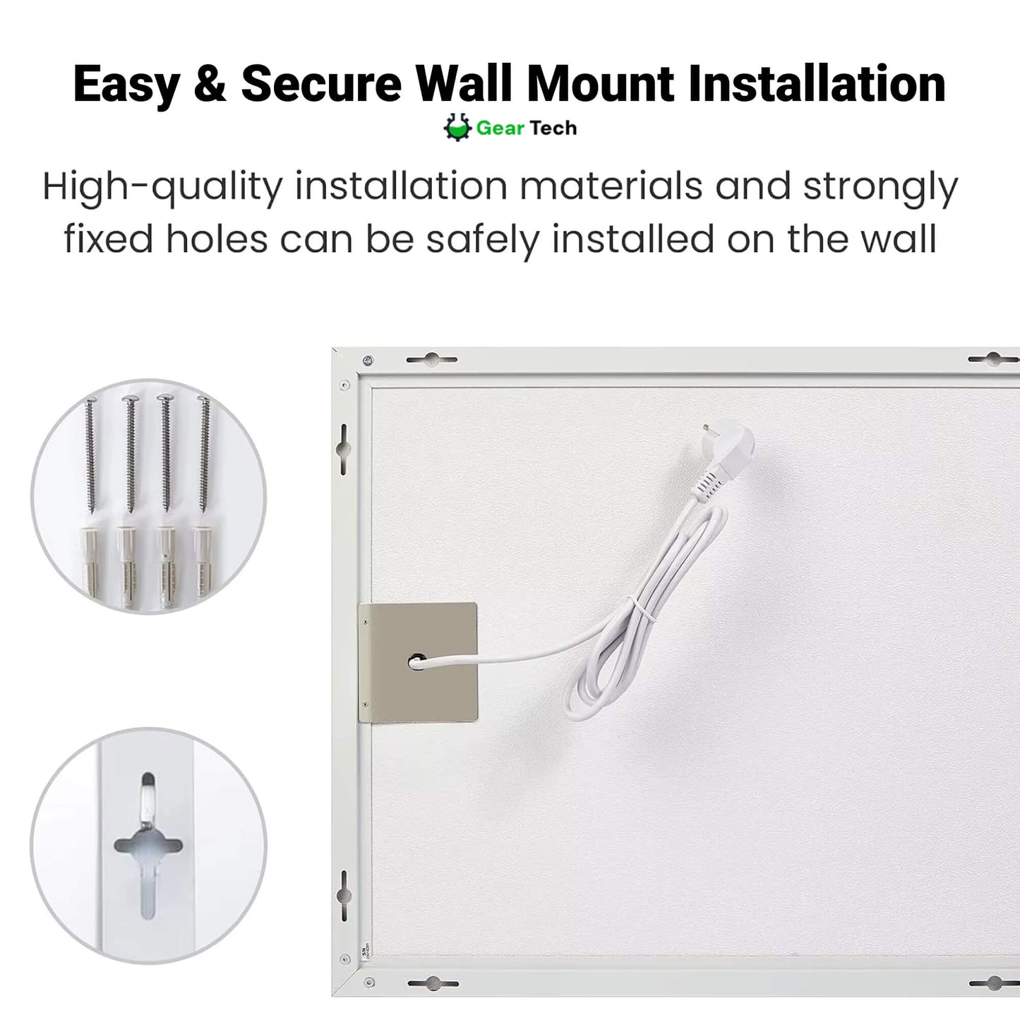 Electric Infrared Panel Heater – Energy Efficient Indoor Space Heater, Portable & Wall Mounted UK