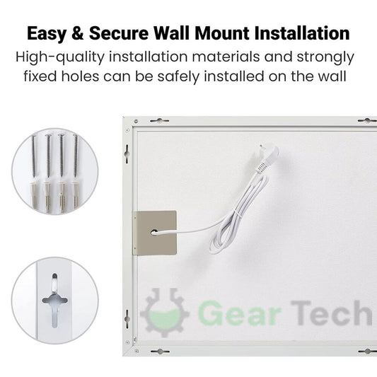 Electric Infrared Panel Heater – Energy Efficient Indoor Space Heater, Portable & Wall Mounted UK