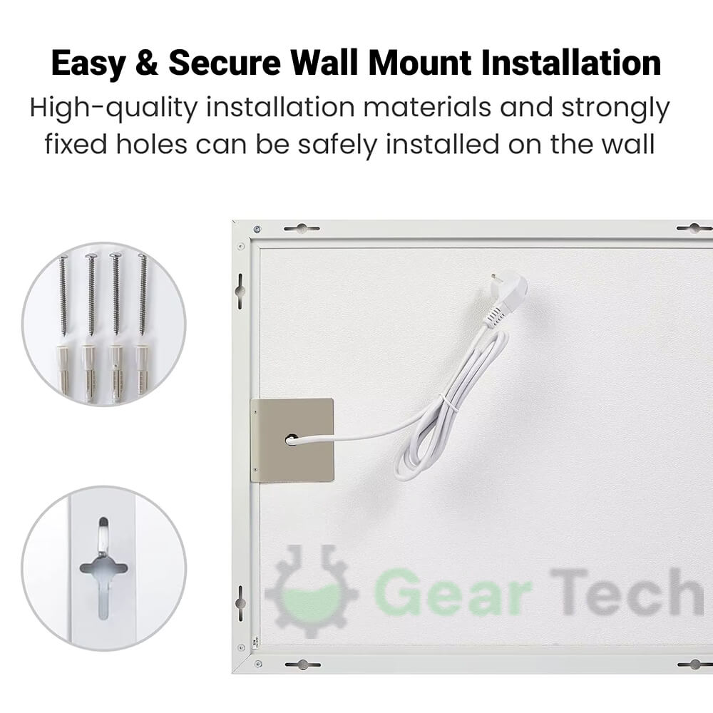 Electric Infrared Panel Heater – Energy Efficient Indoor Space Heater, Portable & Wall Mounted UK