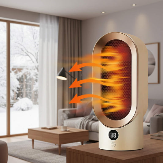 Energy-Efficient Space Heater for Small Rooms – Keep Warm This Winter with Quiet Operation