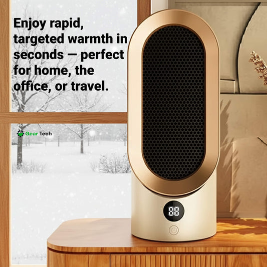 Energy-Efficient Space Heater for Small Rooms – Keep Warm This Winter with Quiet Operation