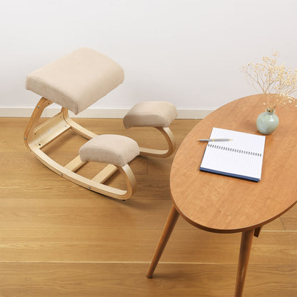 Ergonomic Kneeling Chair | Cushioned Seat for Improved Posture & Comfort at Home or Office