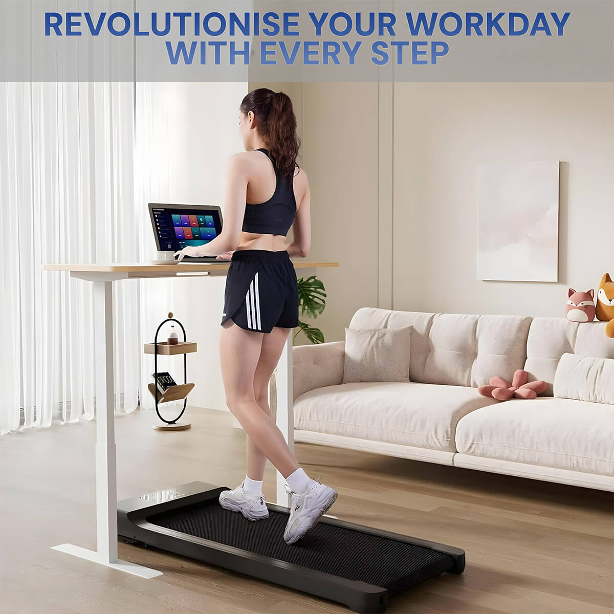 Treadmill Pad for Under Desk | Compact, Quiet & Ideal for Walking While Working  | Best Walking Pad Treadmill
