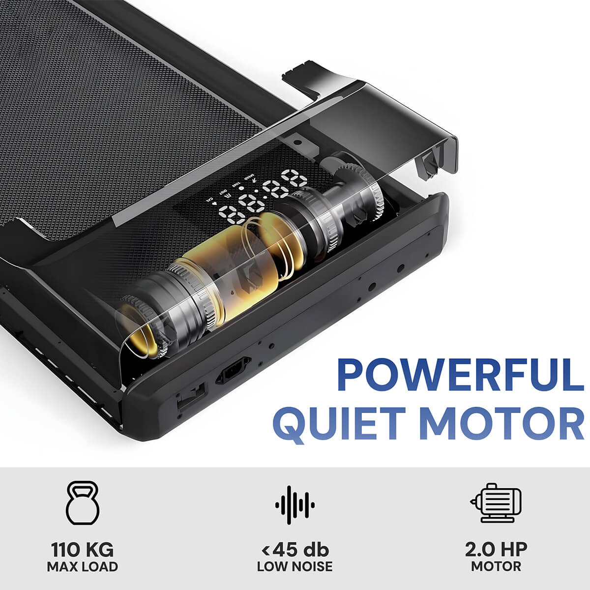 Treadmill Pad for Under Desk | Compact, Quiet & Ideal for Walking While Working  | Best Walking Pad Treadmill