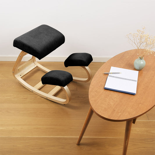 Ergonomic Kneeling Chair | Cushioned Seat for Improved Posture & Comfort at Home or Office