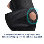Knee Pads for Pain Relief | Support Compression Springs & Adjustable Tension Strap for Stability and Joint Protection