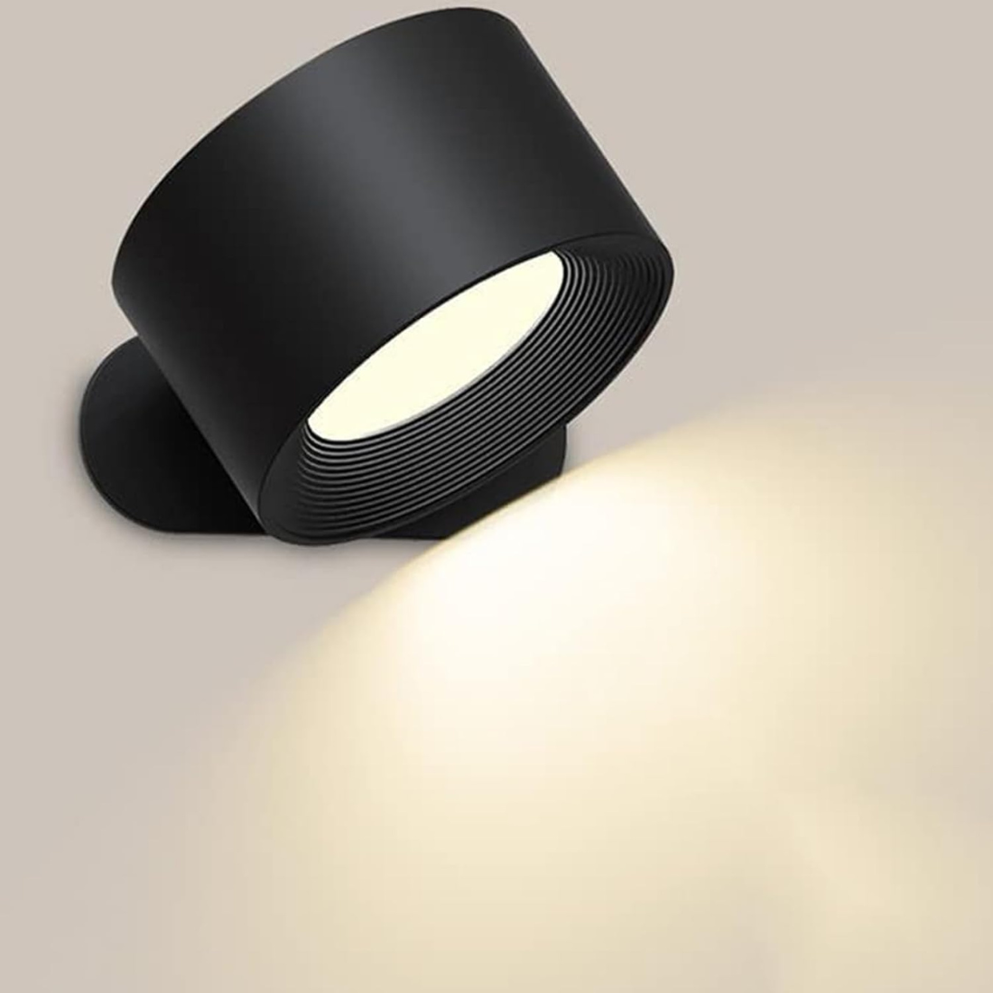 Wireless Rechargeable 360° Wall Light | Energy-Saving LED, Touch Control & Versatile for Home Lighting