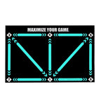 Football Pro Training Mat | Anti-Slip, 2x2m Size & Video Program for Skill Enhancement and Home Training