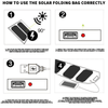 Image of Top Rated Solar Power Charger Portable Battery Bank Charger  for Mobile Cell Phone Backup