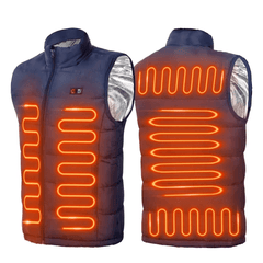 Heated Warming Vest Jacket apparel Electric Coat for Men and Women