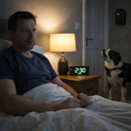 Automatic Night Bark Stopper | Silent Ultrasonic Dog Silencer for Indoor Sleep & Home Peace