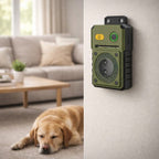 Hands-Free Automatic Bark Control | Continuous Ultrasonic Silencer for Day & Night Home Use