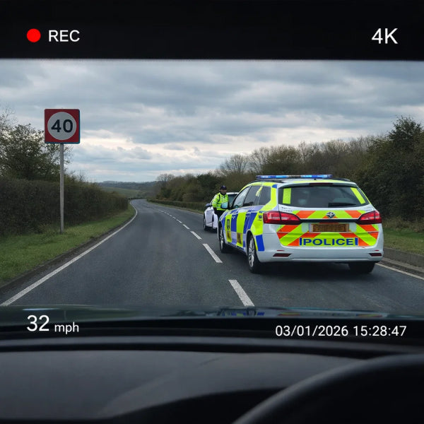 Wireless Dash Cam & Hands-Free Kit – Avoid £200 Fines & 6 Penalty Points (Legal UK Road Shield)