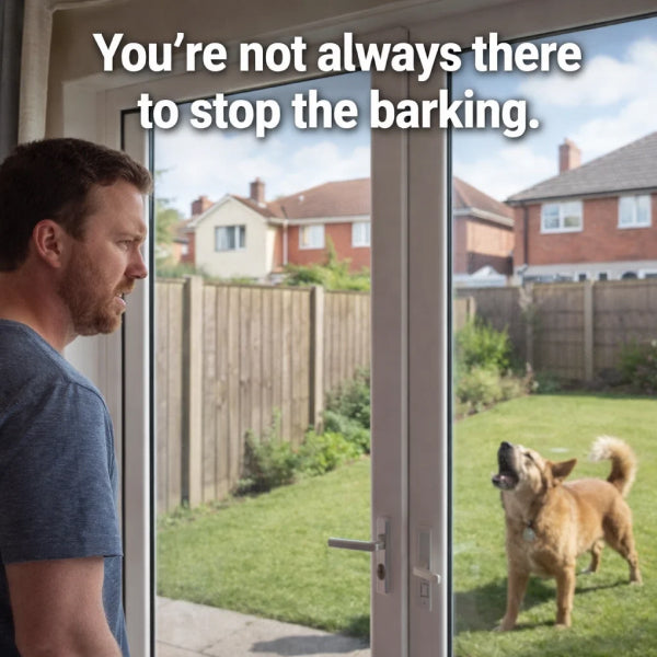 Weatherproof Outdoor Anti-Barking Unit | Wall-Mounted Ultrasonic Dog Deterrent for Gardens & Neighbours