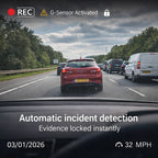 Wireless Dash Cam & Hands-Free Kit – Avoid £200 Fines & 6 Penalty Points (Legal UK Road Shield)