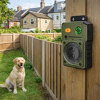 Weatherproof Outdoor Anti-Barking Unit | Wall-Mounted Ultrasonic Dog Deterrent for Gardens & Neighbours