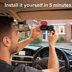 4K Wireless Dashcam Front and Rear – Instant Dashboard Upgrade & DIY Setup (Save £100+ on Garage Fees)