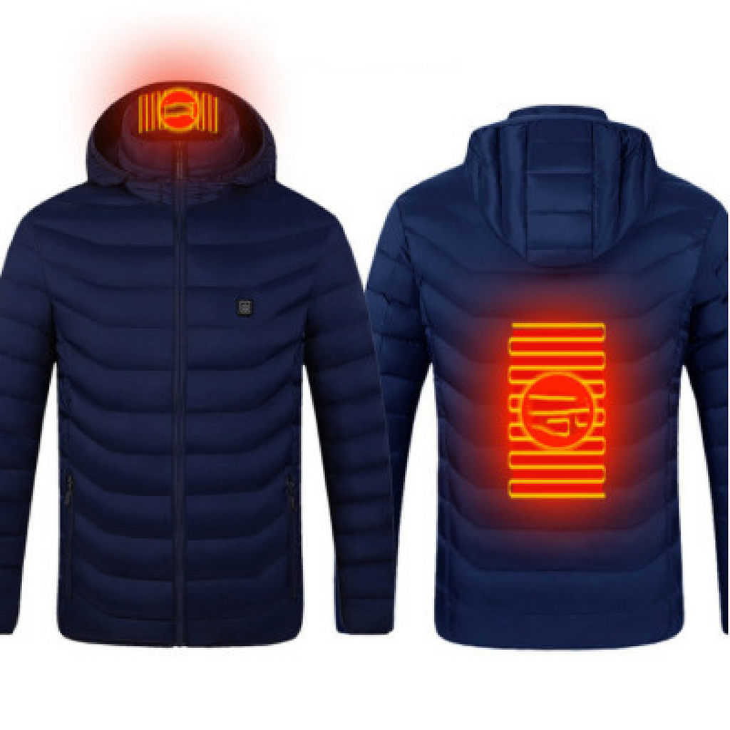Heated Electric Warming Jacket Coat Fleece Work Body Battery Heating Apparel for Men and Women