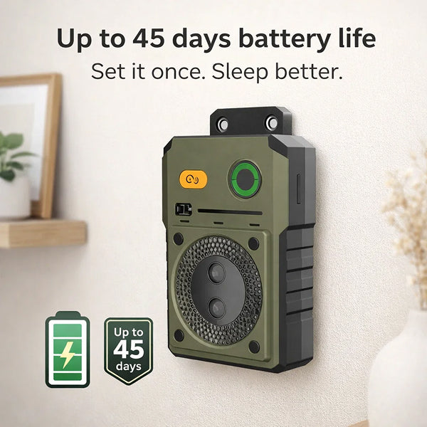 Automatic Night Bark Stopper | Silent Ultrasonic Dog Silencer for Indoor Sleep & Home Peace