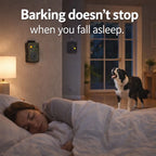 Automatic Night Bark Stopper | Silent Ultrasonic Dog Silencer for Indoor Sleep & Home Peace