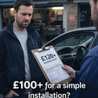 4K Wireless Dashcam Front and Rear – Instant Dashboard Upgrade & DIY Setup (Save £100+ on Garage Fees)