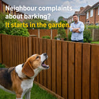 Weatherproof Outdoor Anti-Barking Unit | Wall-Mounted Ultrasonic Dog Deterrent for Gardens & Neighbours