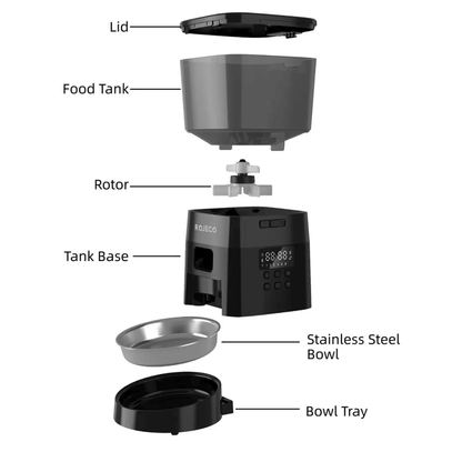 Automatic Dog Timed Food Feeder Dispenser