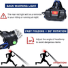 Image of Usb Rechargeable Led Waterproof Headtorch