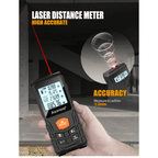 Laser Light Meter Measure Digital Measuring Tape