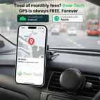 GPS Tracker for Cars | No Subscription, Compatible with Android & iOS for Vehicle Location Tracking