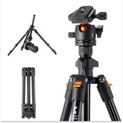 Camera Tripods – Lightweight Tripod for Phone and Camera, 187cm/73.6in, Great Travel Tripods