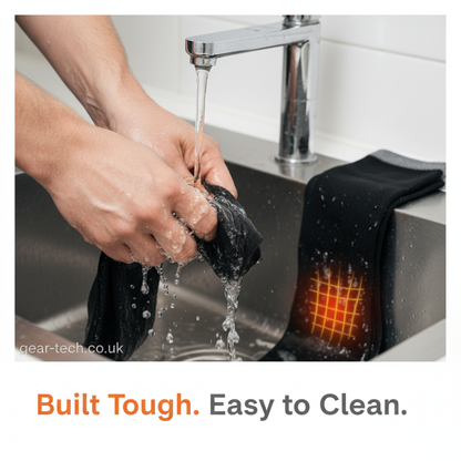 Rechargeable Heated Work Socks for Men & Women – Electric Thermal Foot Warmers for Work Boots, Gardening & Outdoor Jobs UK