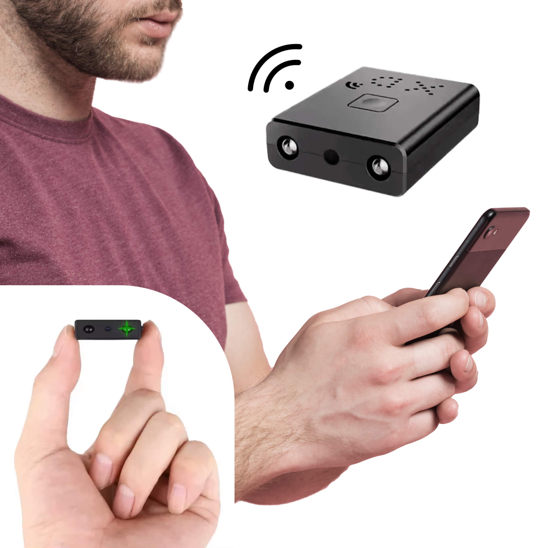 Micro HD Video Camera with Audio