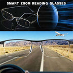 Progressive Multifocal Glasses for Clear Vision - German Intelligent Design for Everyday Use