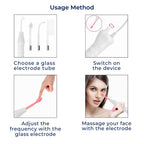 High Frequency Facial Device – At-Home D’Arsonval Beauty Tool for Acne, Skin Tightening & Hair Growth