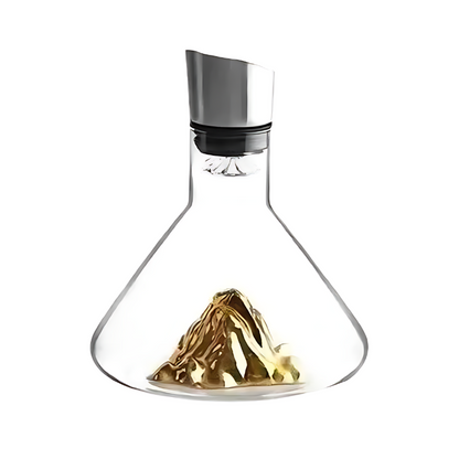 Premium Wine Decanter | Lead-Free Crystal with Quick Aeration & Filtration for Enhanced Flavor Experience