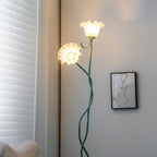 LED Floor Lamp with Calla Flower Design - Modern Lighting for Living Room & Bedroom Decor