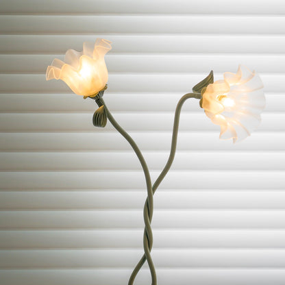 LED Floor Lamp with Calla Flower Design - Modern Lighting for Living Room & Bedroom Decor