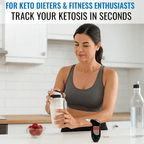 Keto Breath Meter | Accurate Ketosis Monitoring for Weight Loss & Diet Optimization at Home or On-the-Go