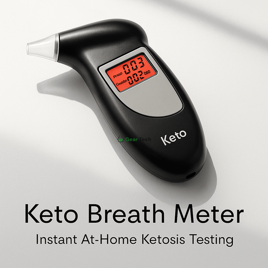 Keto Breath Meter | Accurate Ketosis Monitoring for Weight Loss & Diet Optimization at Home or On-the-Go