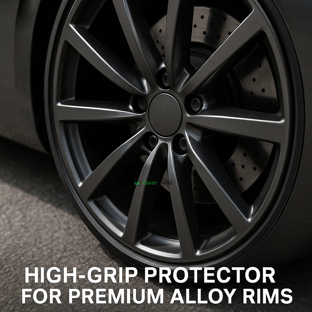 Car Rim Spray Protector Wheel Rim Protector | High Adhesion, Easy Installation & Curb Scrape P ...