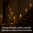 LED Recessed Wall Sconces | Motion Sensor. Energy-Efficient & Ideal for Hallways. Living Rooms. and Bedrooms