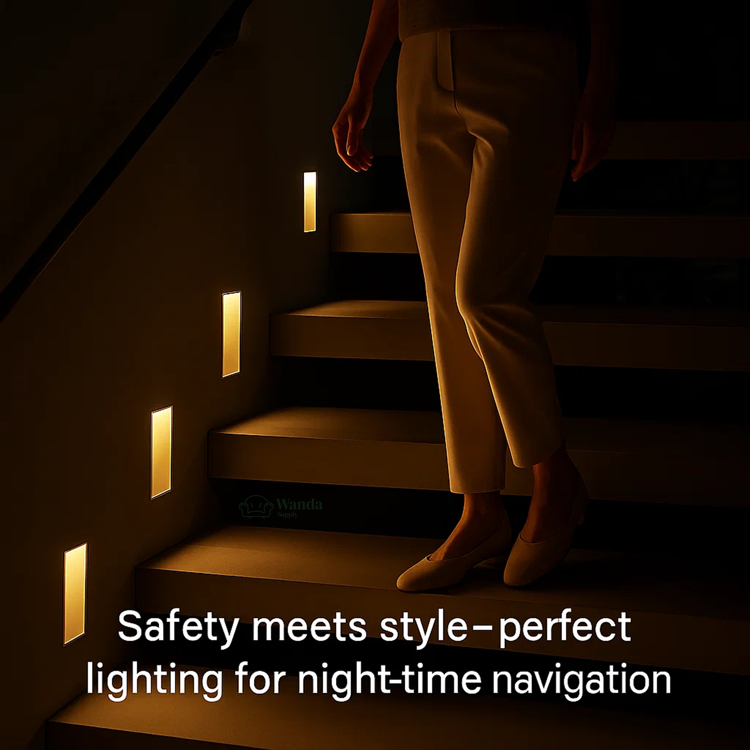 LED Recessed Wall Sconces | Motion Sensor. Energy-Efficient & Ideal for Hallways. Living Rooms. and Bedrooms