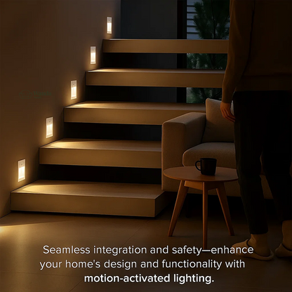 LED Recessed Wall Sconces | Motion Sensor. Energy-Efficient & Ideal for Hallways. Living Rooms. and Bedrooms
