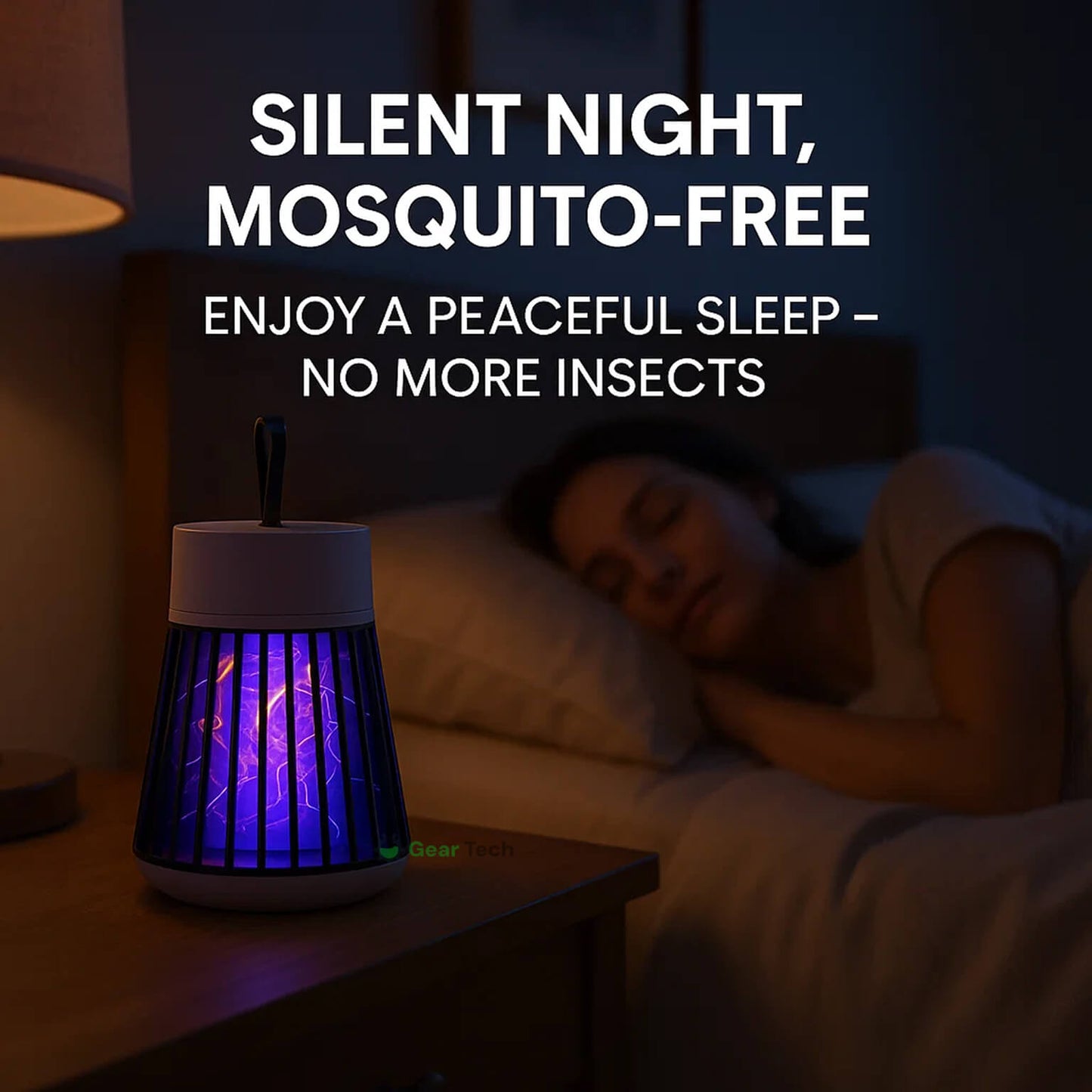 Mosquito & Bug Killer Lamp - 2 Pack, UV Light Insect Trap for Indoor & Outdoor Use, Effective Pest Control Solution
