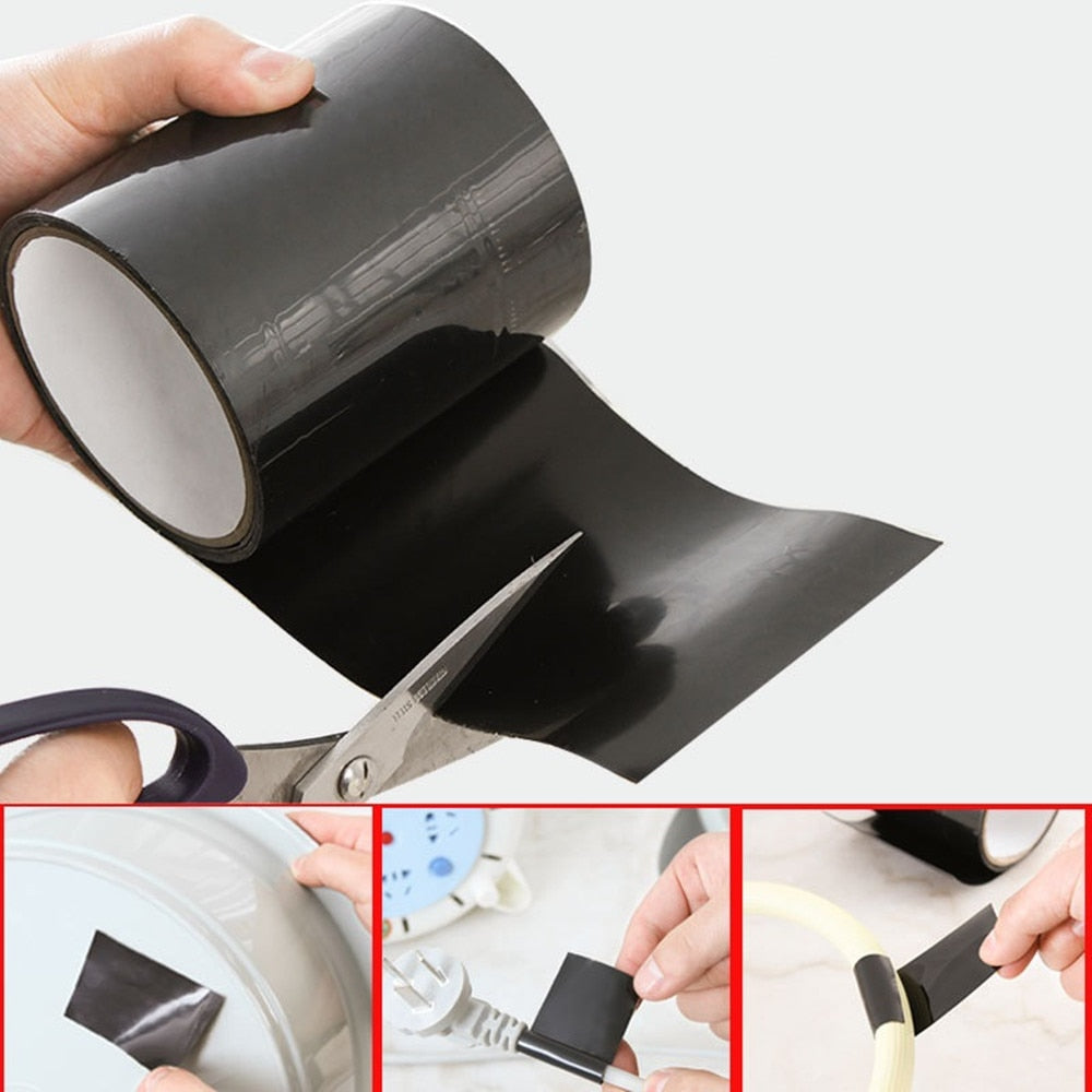 Waterproof Leak Repair Tape – Heavy-Duty Pipe Wrap for Instant Sealing of Leaks