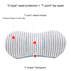 Back Support Cushion for Car – Memory Foam Lumbar Pillow for Car Seat, Breathable Mesh for Long Drives