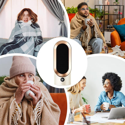 Heatsnap Portable Electric Heater | 800W Compact & Energy Efficient for Home, Office & Travel