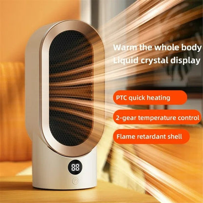 Heatsnap Portable Electric Heater | 800W Compact & Energy Efficient for Home, Office & Travel